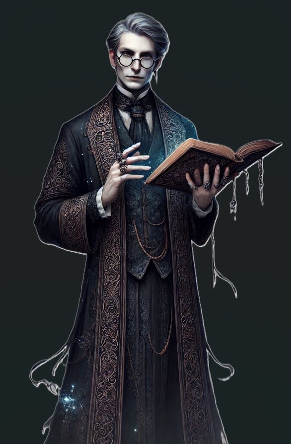 Librarian character avatar