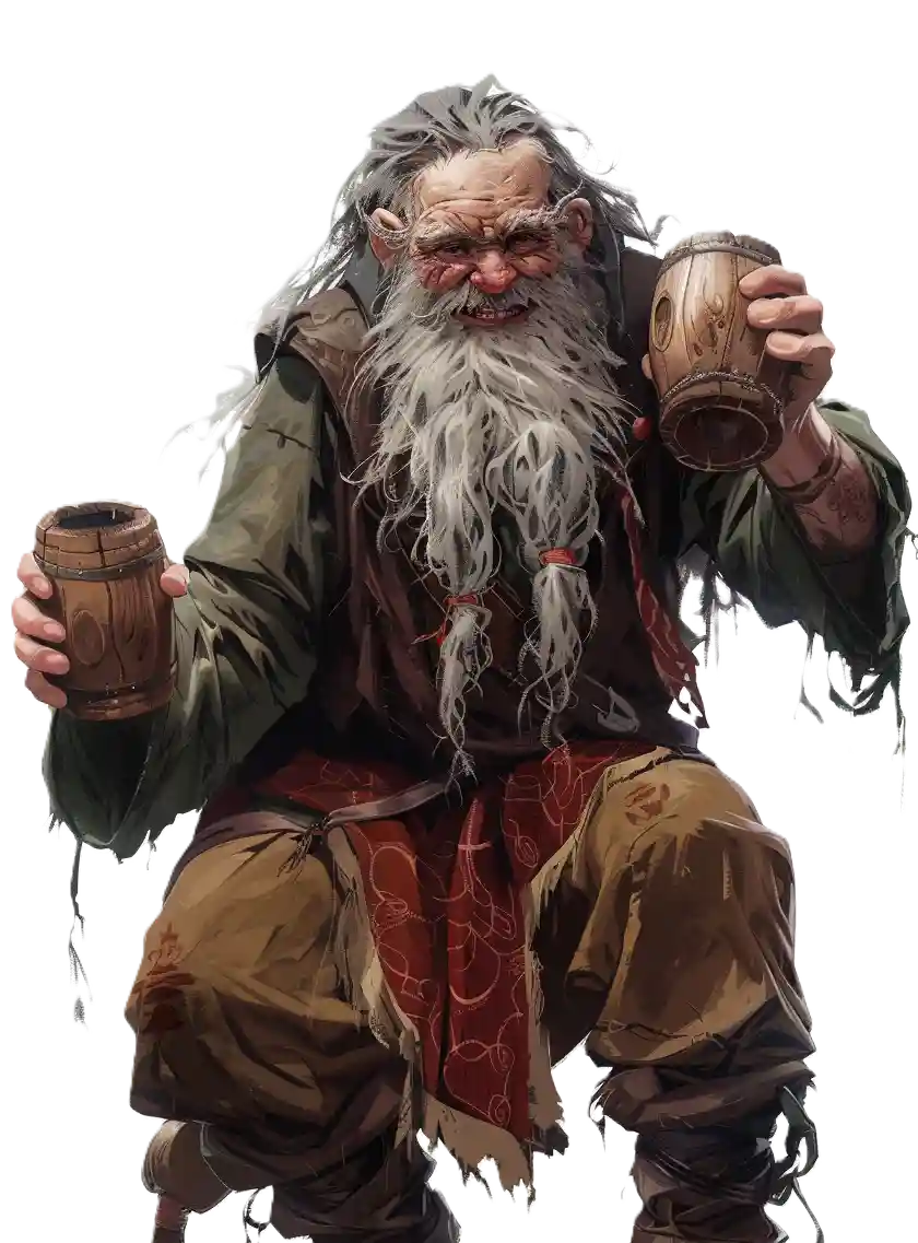 Drunkard character avatar